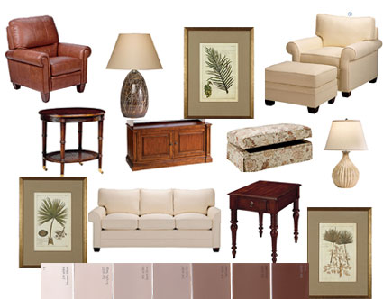 Family Room Collage